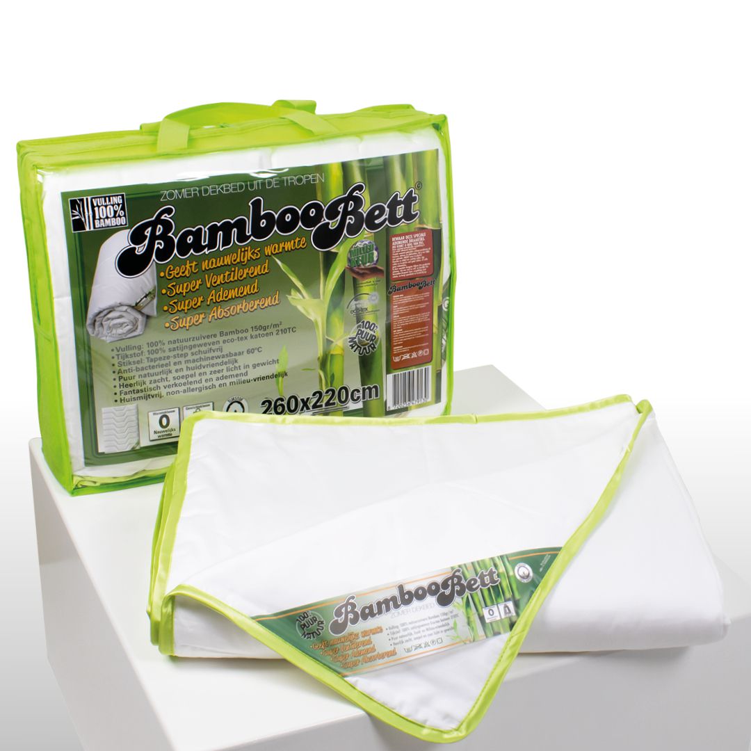 NachtrustOnline - Bamboe - Zomerdekbed - 140x220cm