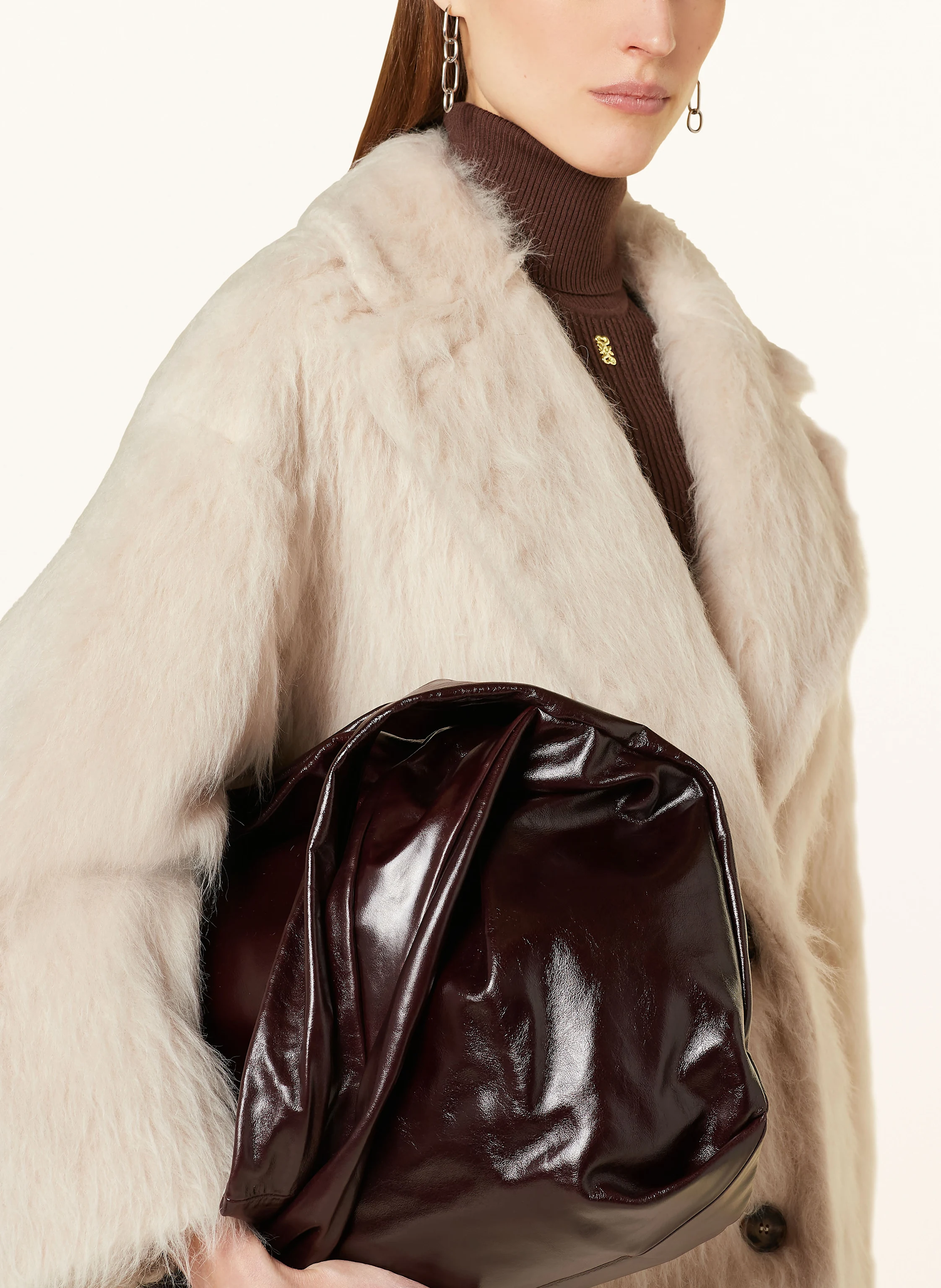 WEEKEND Max Mara Kunstfell-Mantel CANTONE