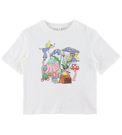 Stella McCartney Kids T-Shirt - Ivory m. Print