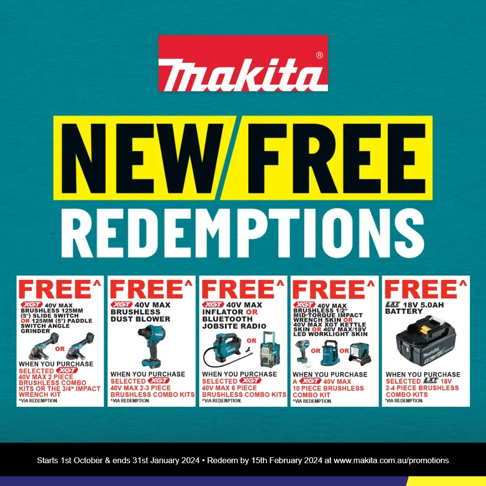 Makita 18V Brushless 10-Piece 3 X 5.0AH Combo Kit DLX1030PT