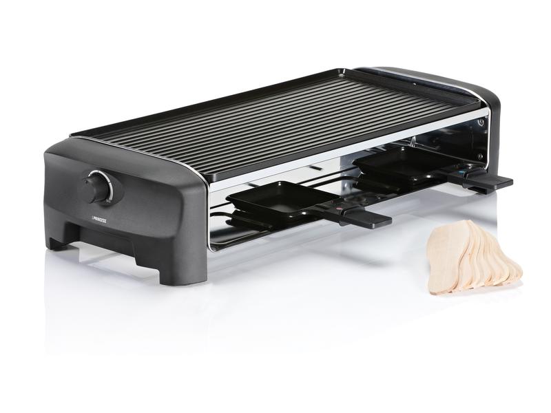 Princess Racletteofen für 8 Personen Raclette 8 Grill und Teppanyaki Party