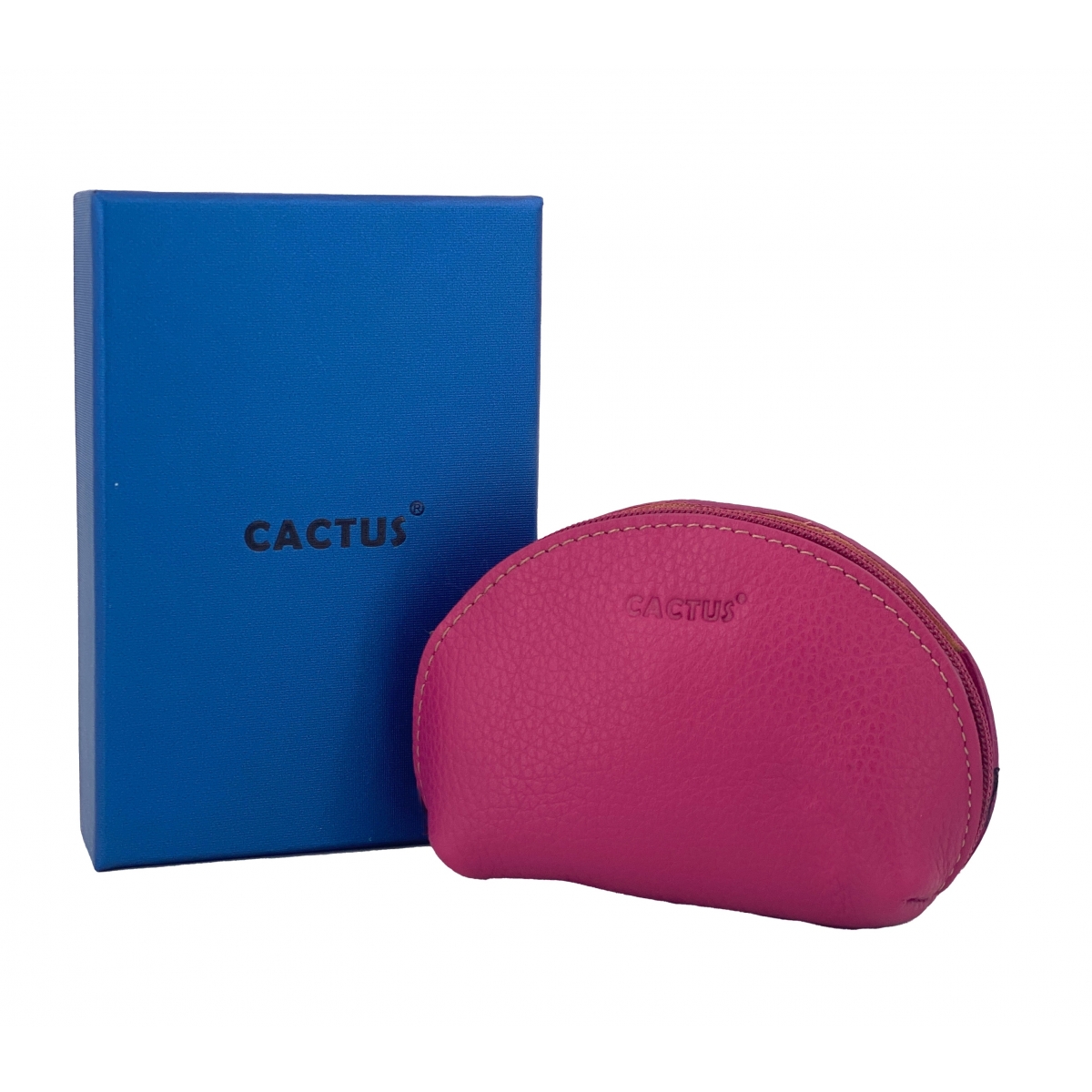 Cactus Porte-monnaie cuir de vachette Cactus