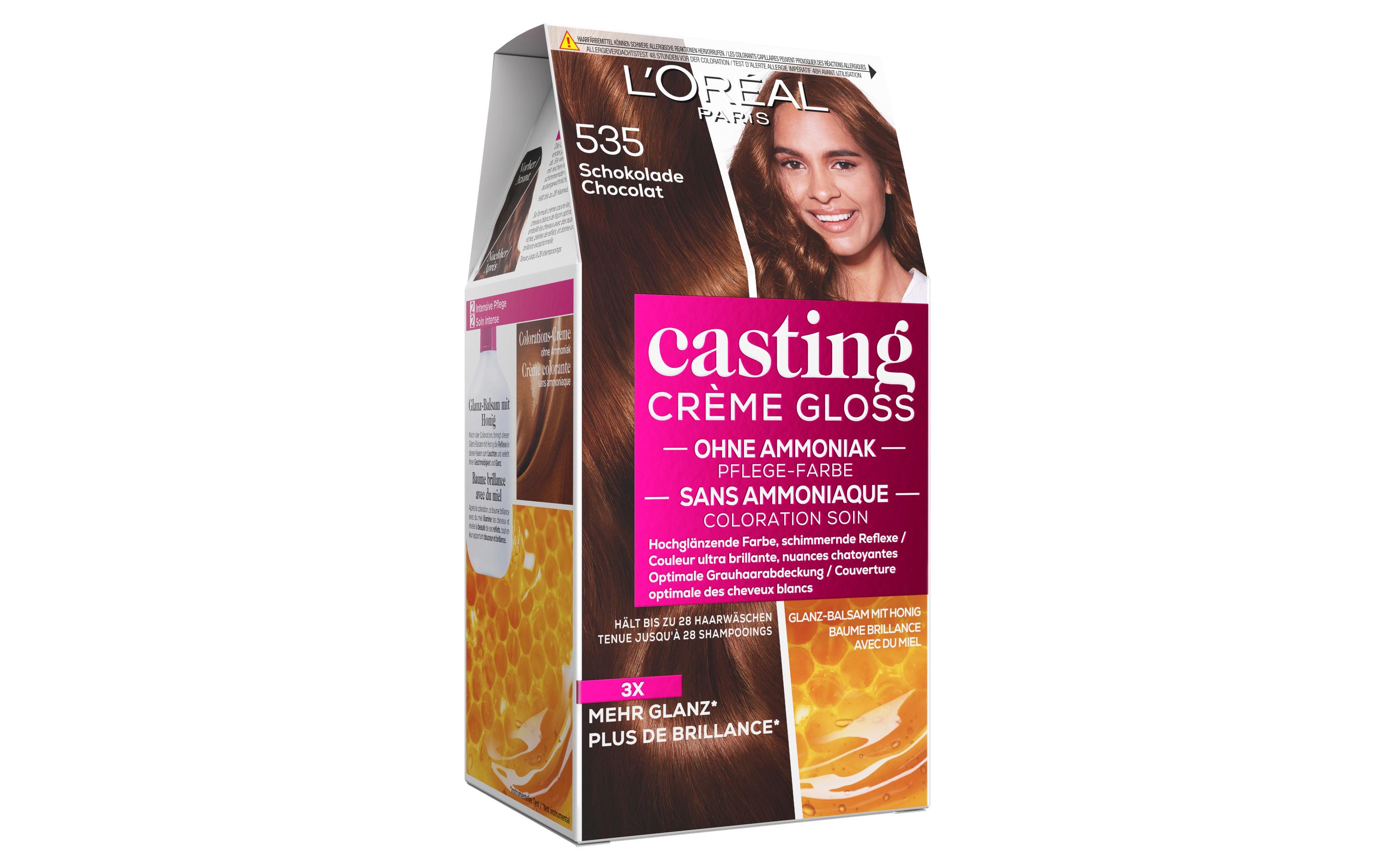 Casting Crème Gloss 535 SchokoladeSemi-Permanente Haarfarbe