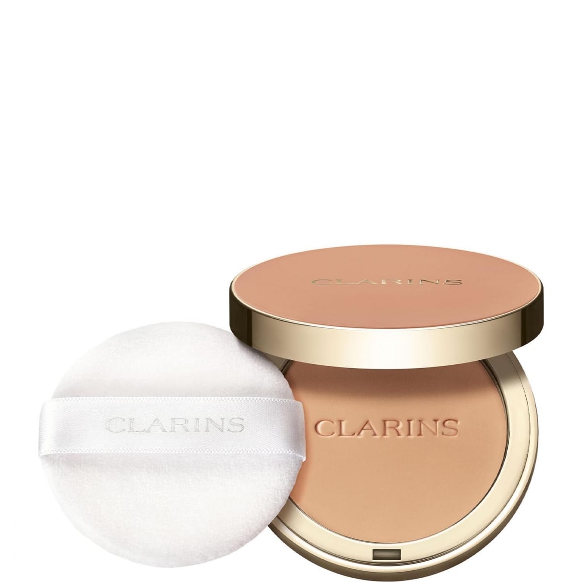 CLARINS Ever Matte Compact Powder Poudre Compacte Matifiante Infusée Au Lait De Pêcher