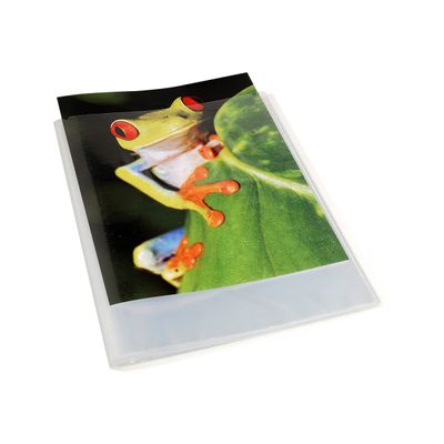Exacompta KreaCover - Porte vues personnalisable - 40 vues - A4 - cristal