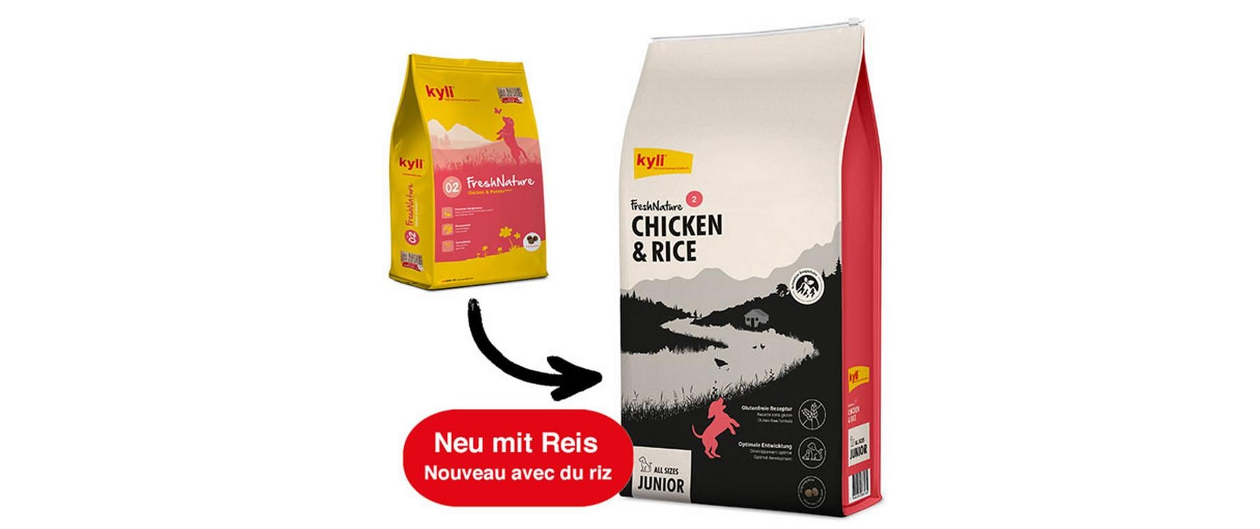 Trockenfutter FreshNature Nr. 2 Junior, 12 kgAlleinfuttermittel für junge Hunde