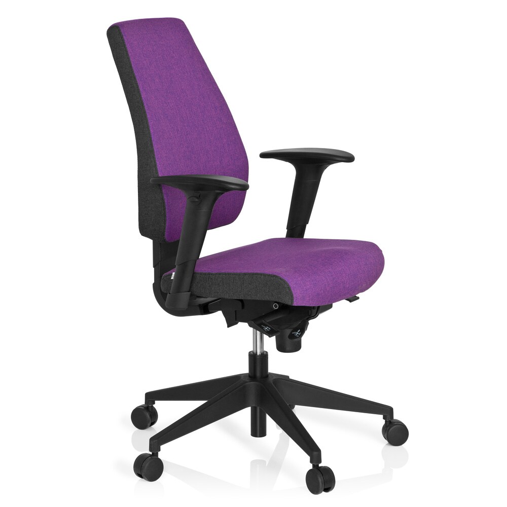Profi Bürostuhl PRO-TEC 500 Stoff mit Armlehnen (höhenverstellbar) hjh OFFICE