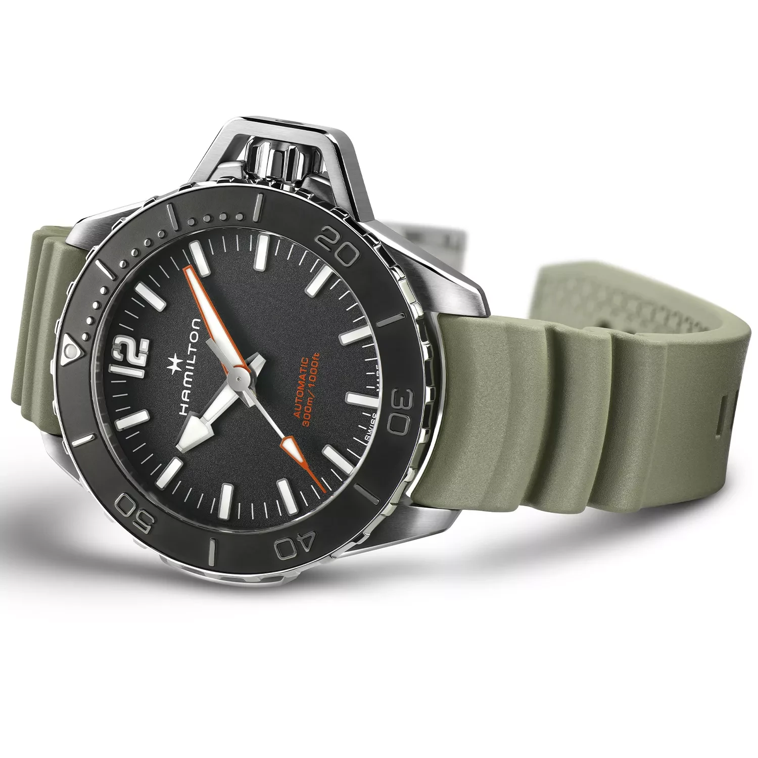 Hamilton Khaki Navy Frogman Auto H77455331