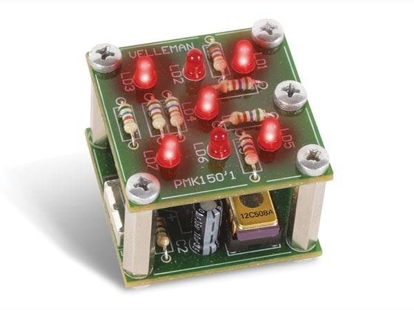 Whadda Bausatz Schüttelwürfel Elektronikbausatz