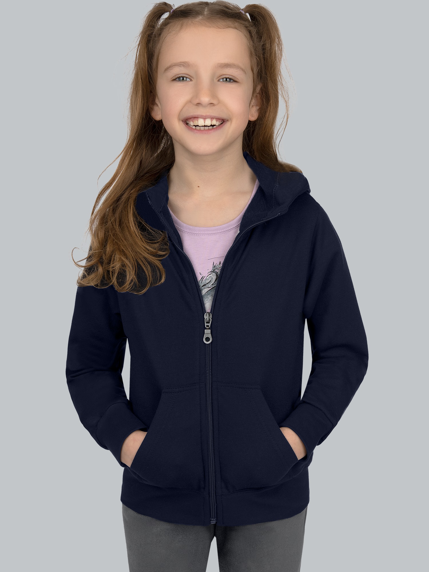 Kapuzenjacke Navy
