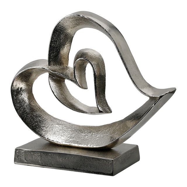 GILDE Dekoobjekt »Standrelief Herz heart in heart«