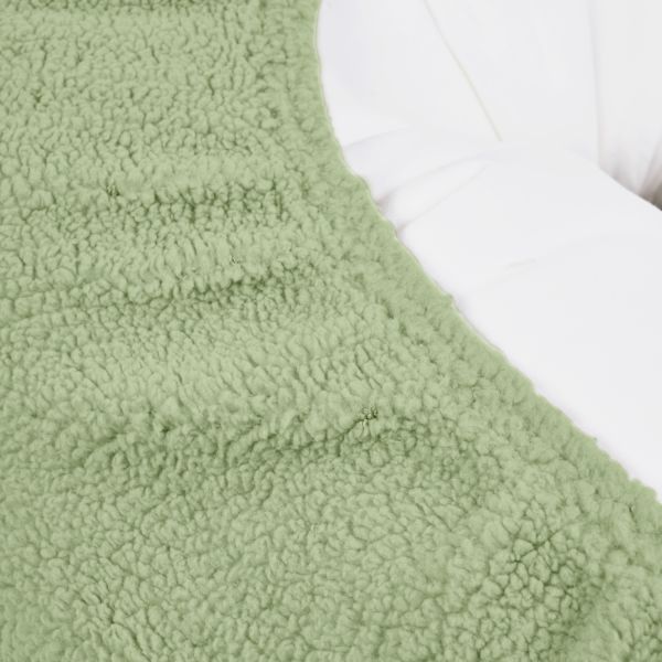Meyco Baby Relaxhoes Voor Voedingskussen Teddy - Olive Green
