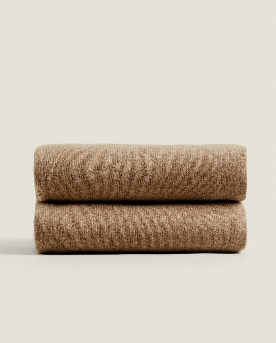 COBERTOR DE TRICÔ DE CASHMERE