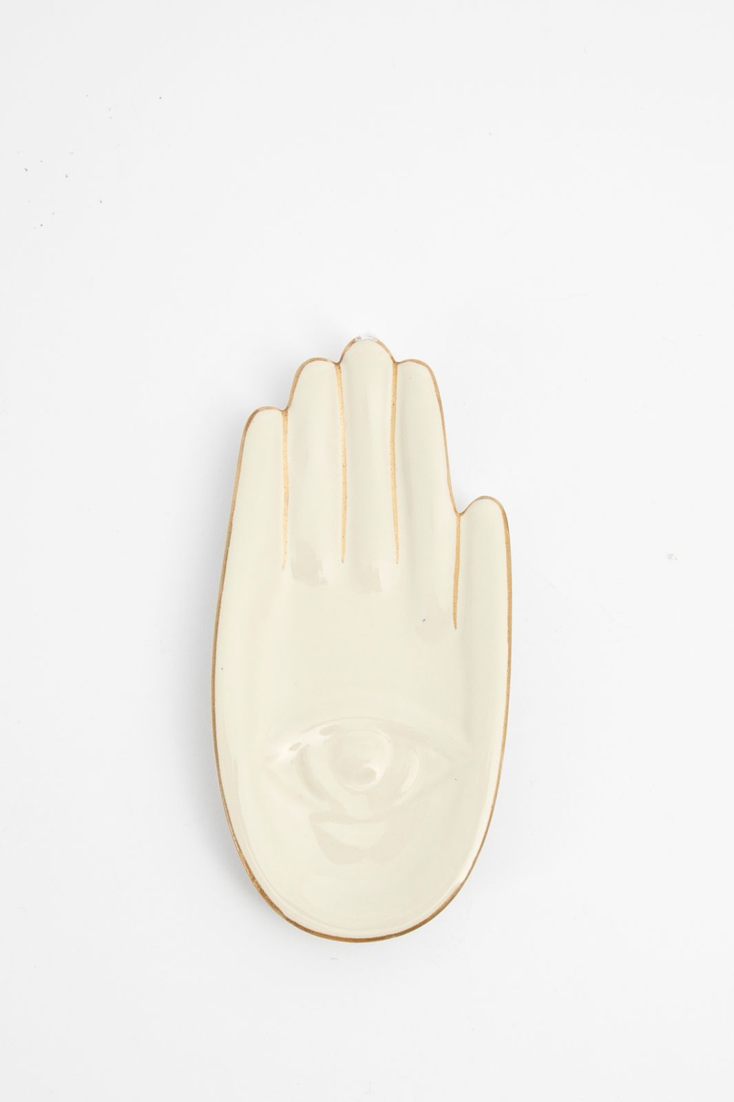 Beige gebaksbordjes hand