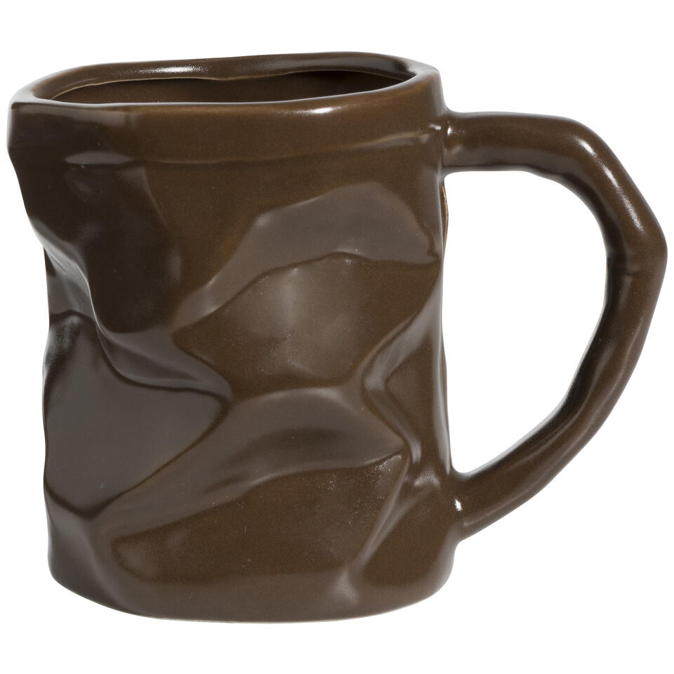 Mok Met Oor Blend Bruin 300ml