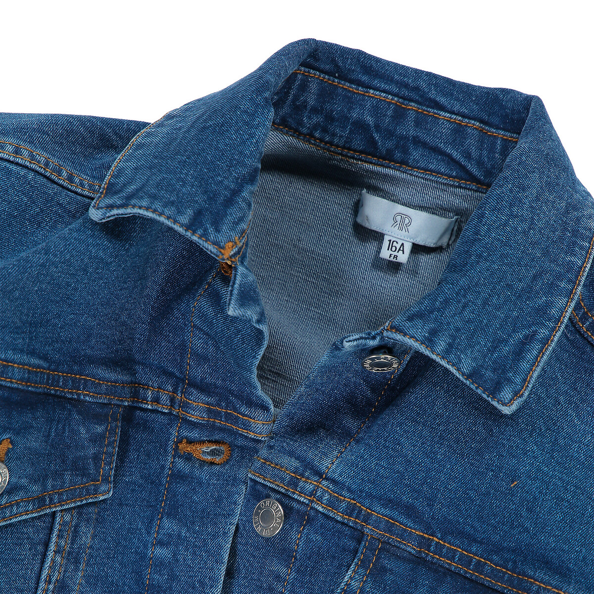 COLEÇÃO LA REDOUTE<br>Jaqueta jeans, tamanho grande