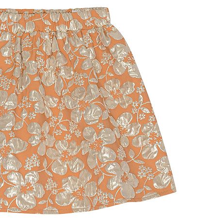 Christina Rohde Rock - Orange m. Blumen