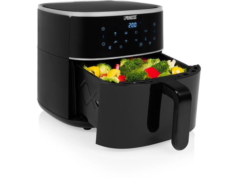 Princess Heissluft-Fritteuse 182244 Digitaler Airfryer 6 l Digitale Heissluftfritteuse