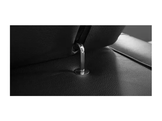Fauteuil cuir Design ALIYAH Noir