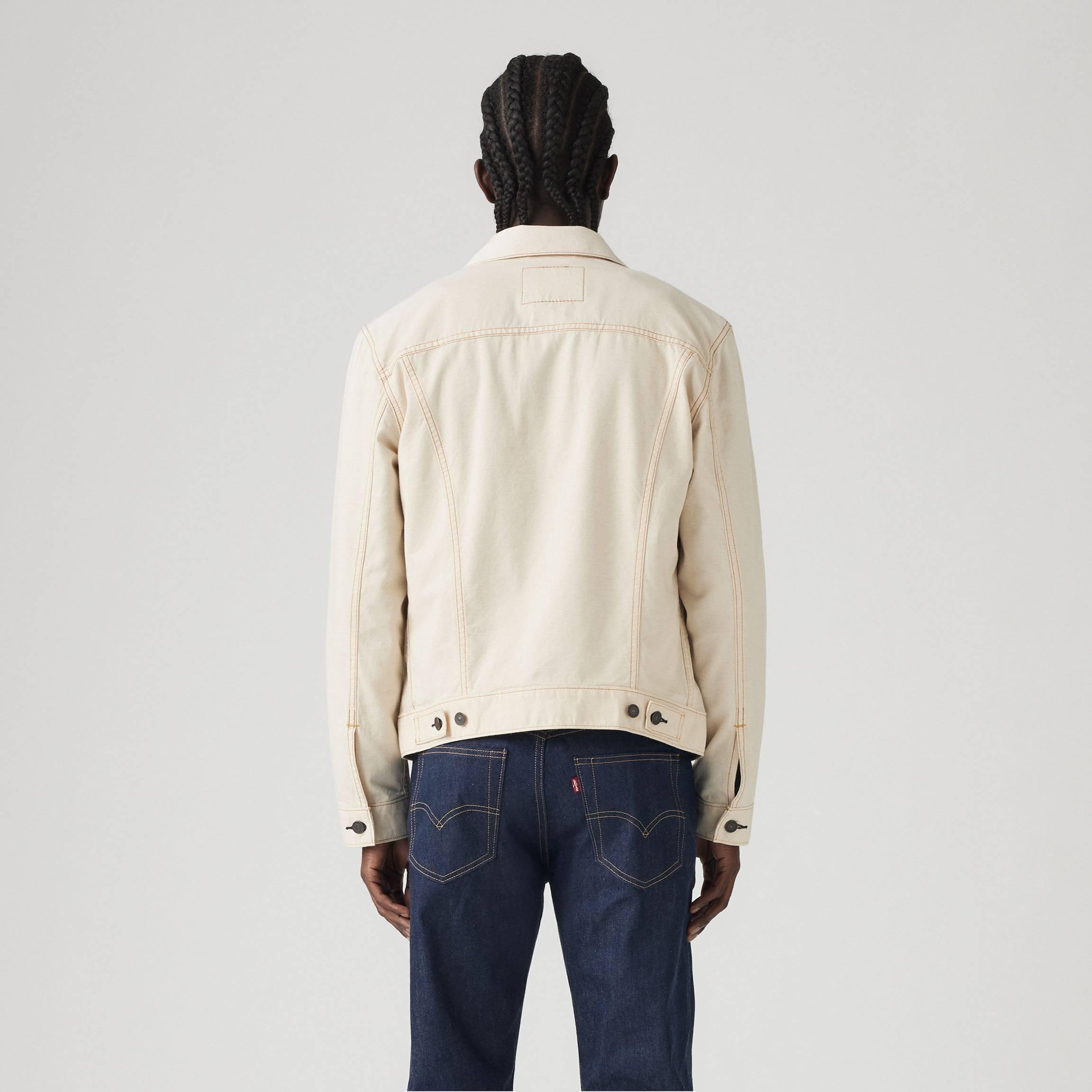 Levis Linen Trucker Jacket