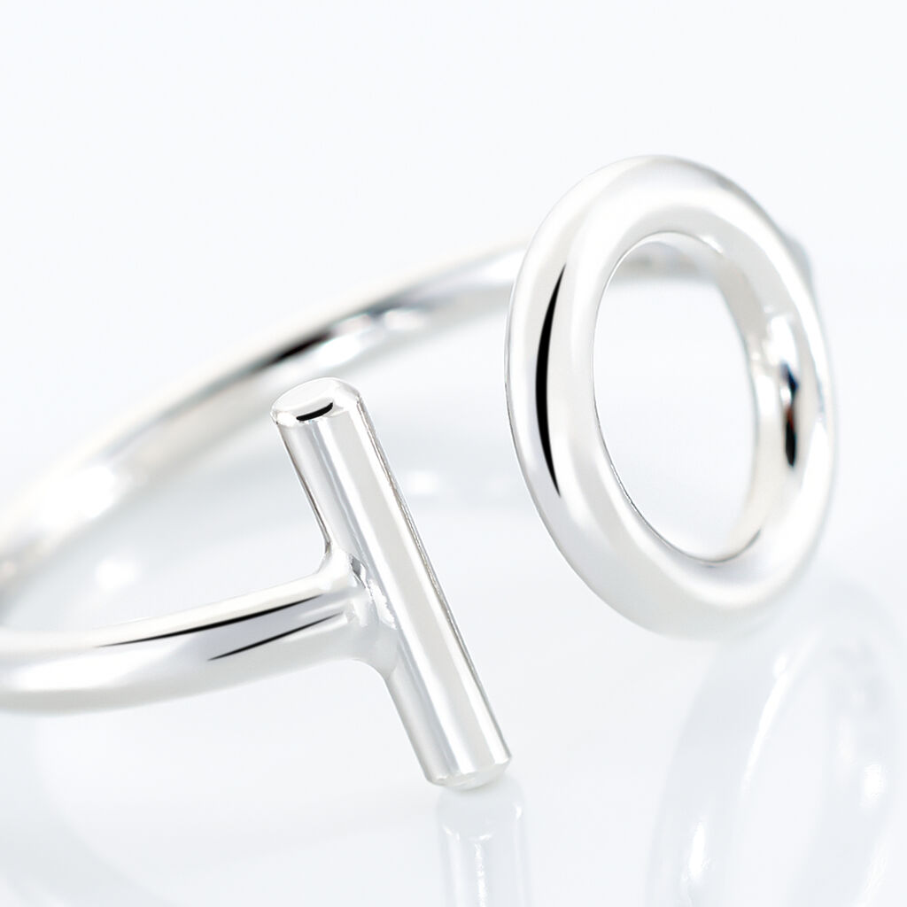 Bague Marie-capucine Argent Blanc