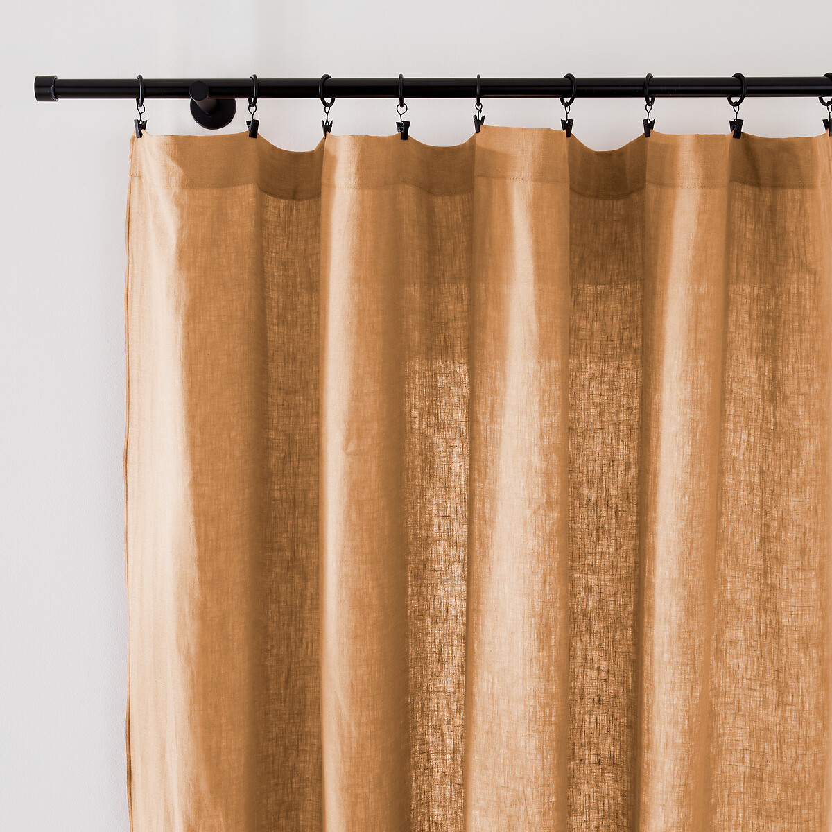 LA REDOUTE INTERIEURS<br>Painel de cortina em linho lavado, Onega