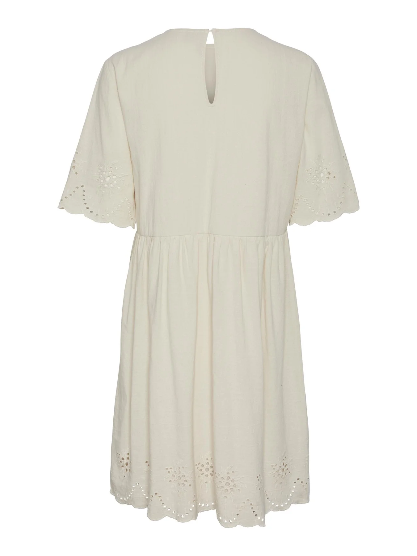 Pieces Pcalmina 2/4 Embroidery Dress 4486681 birch