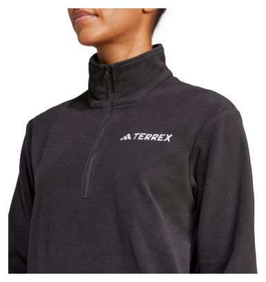 Polaire 1/2 zip adidas Terrex Noir Femme