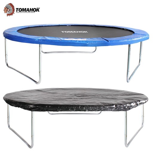 Cama elástica Tomahok de 3,70 m - Suporta até 150 kg