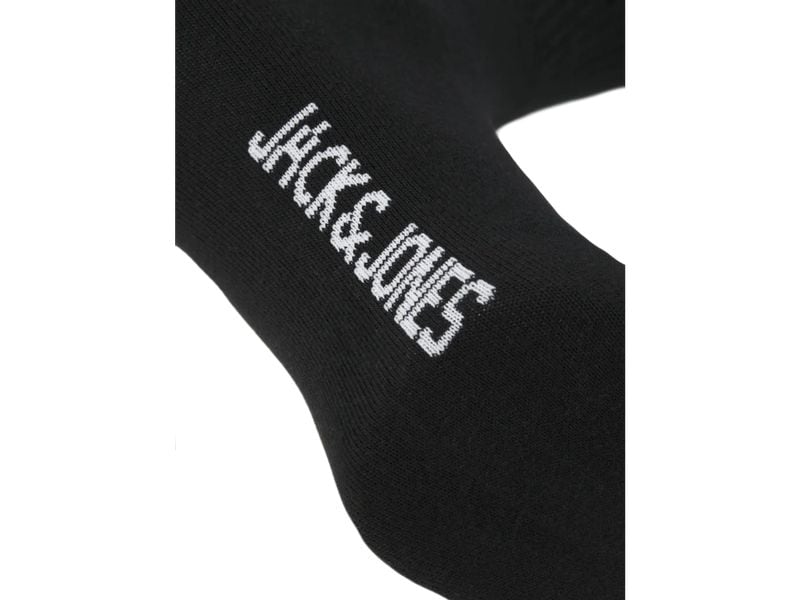 JACK&JONES Sportsocken 3-er Pack, Schwarz Herren Tennis Socken