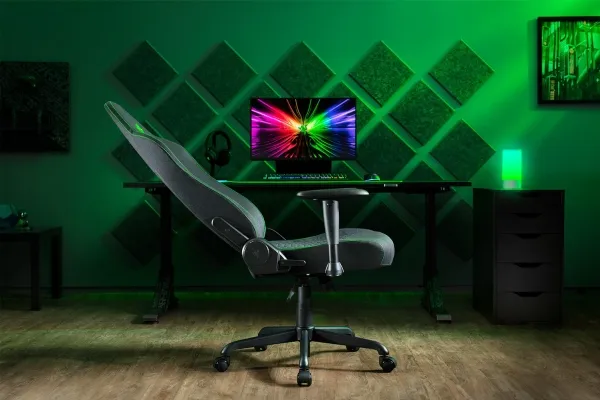 Razer Iskur V2 X, PC gamingstol, 136 kg, 160 cm, 200 cm, Sort, Stål