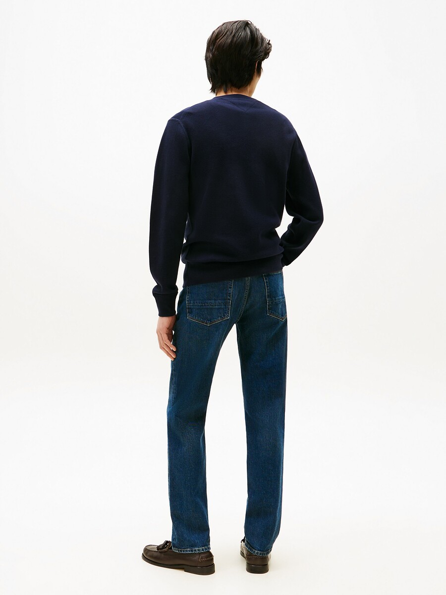 Suéter TOMMY HILFIGER com gola redonda e logotipo