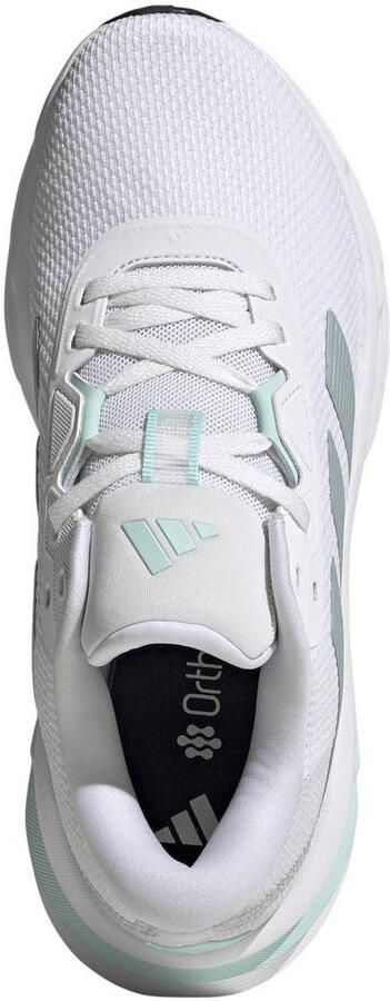 ADIDAS PERFORMANCE Loopschoen 'Galaxy 7' grijs pastelgroen wit