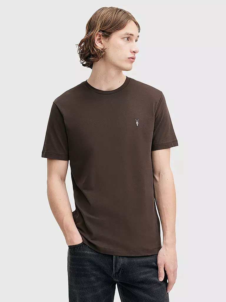 ALLSAINTS T-Shirt BRACE braun