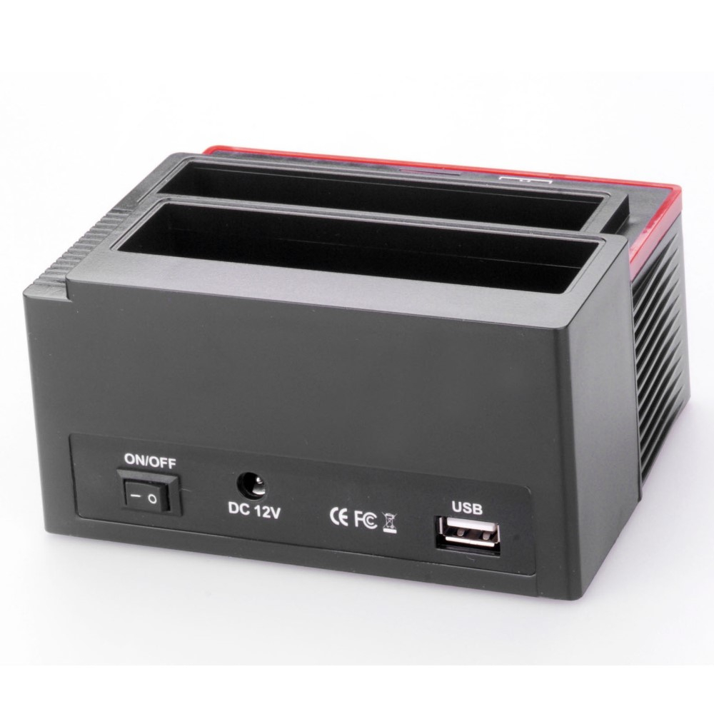 USB 2.0 SATA Dual USB Festplatten Docking Station für 2.5
