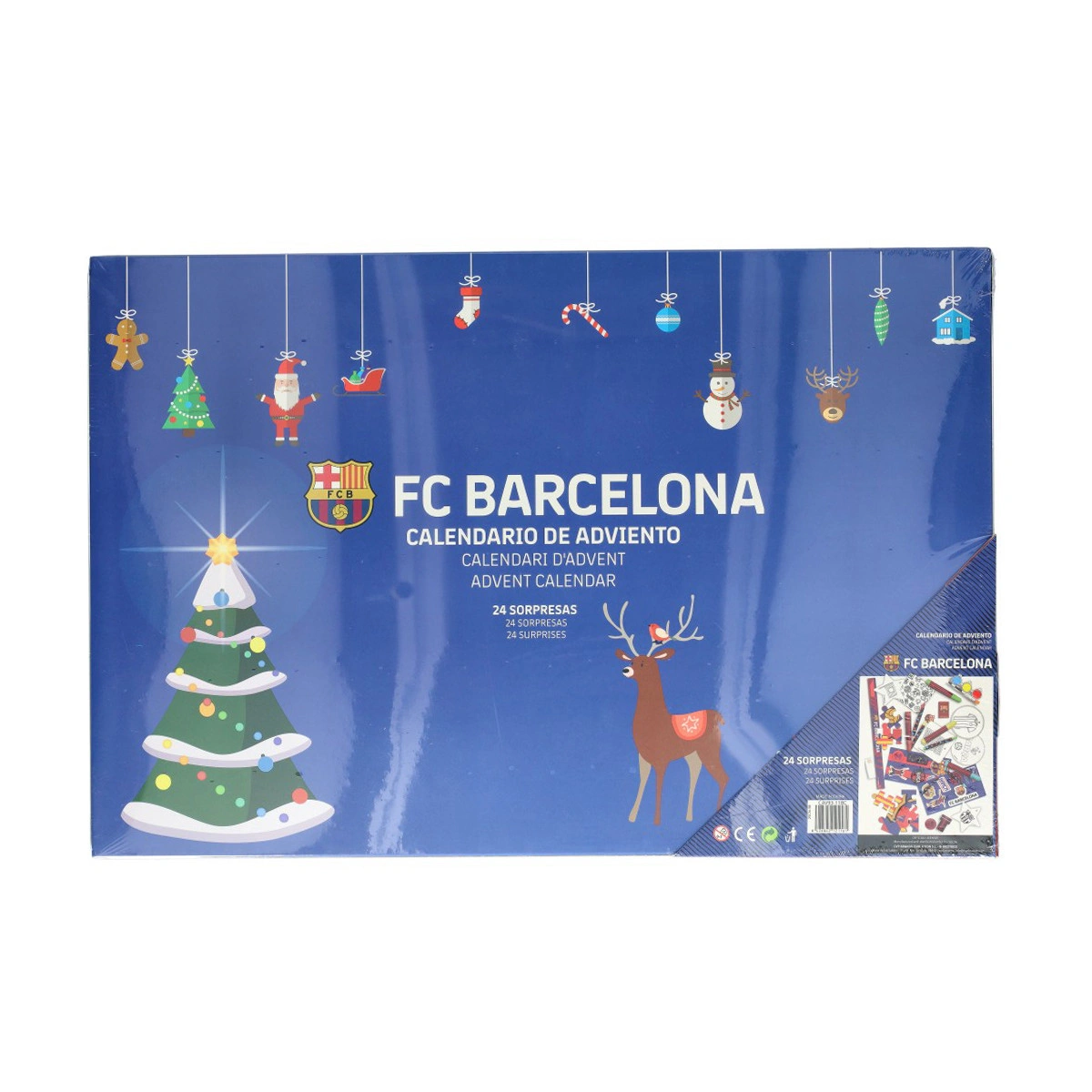 Calendário do Advento FC Barcelona