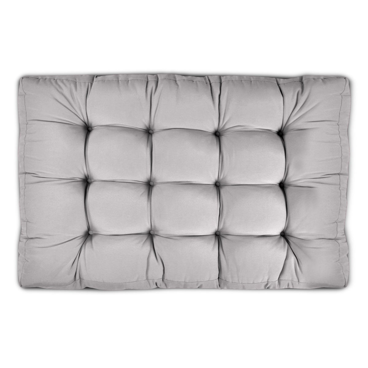 Beautissu ECO Style Pallet Kussen Zitting 120x80x15cm Grijs