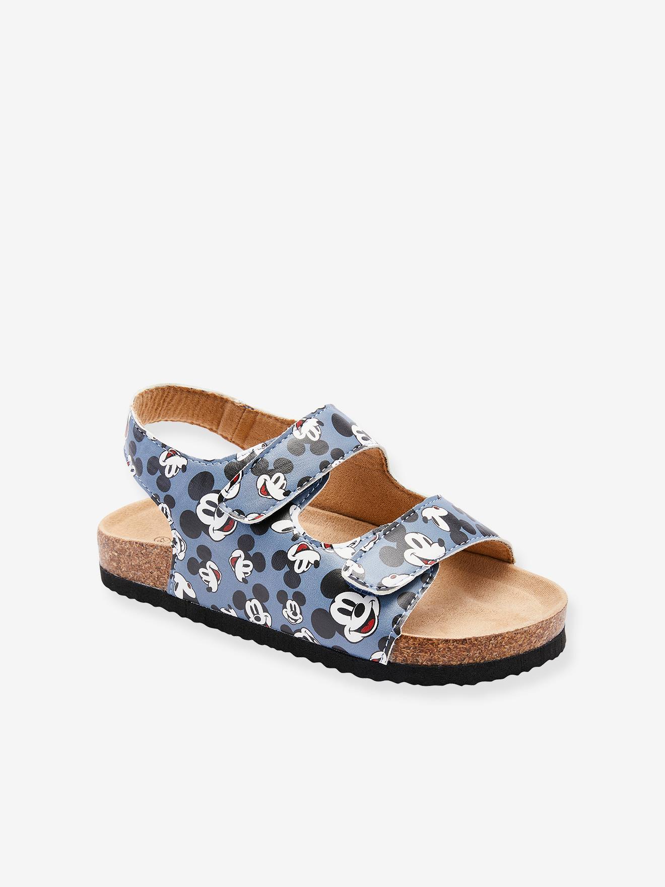 Sandálias DS® Mickey cinza médio com estampa