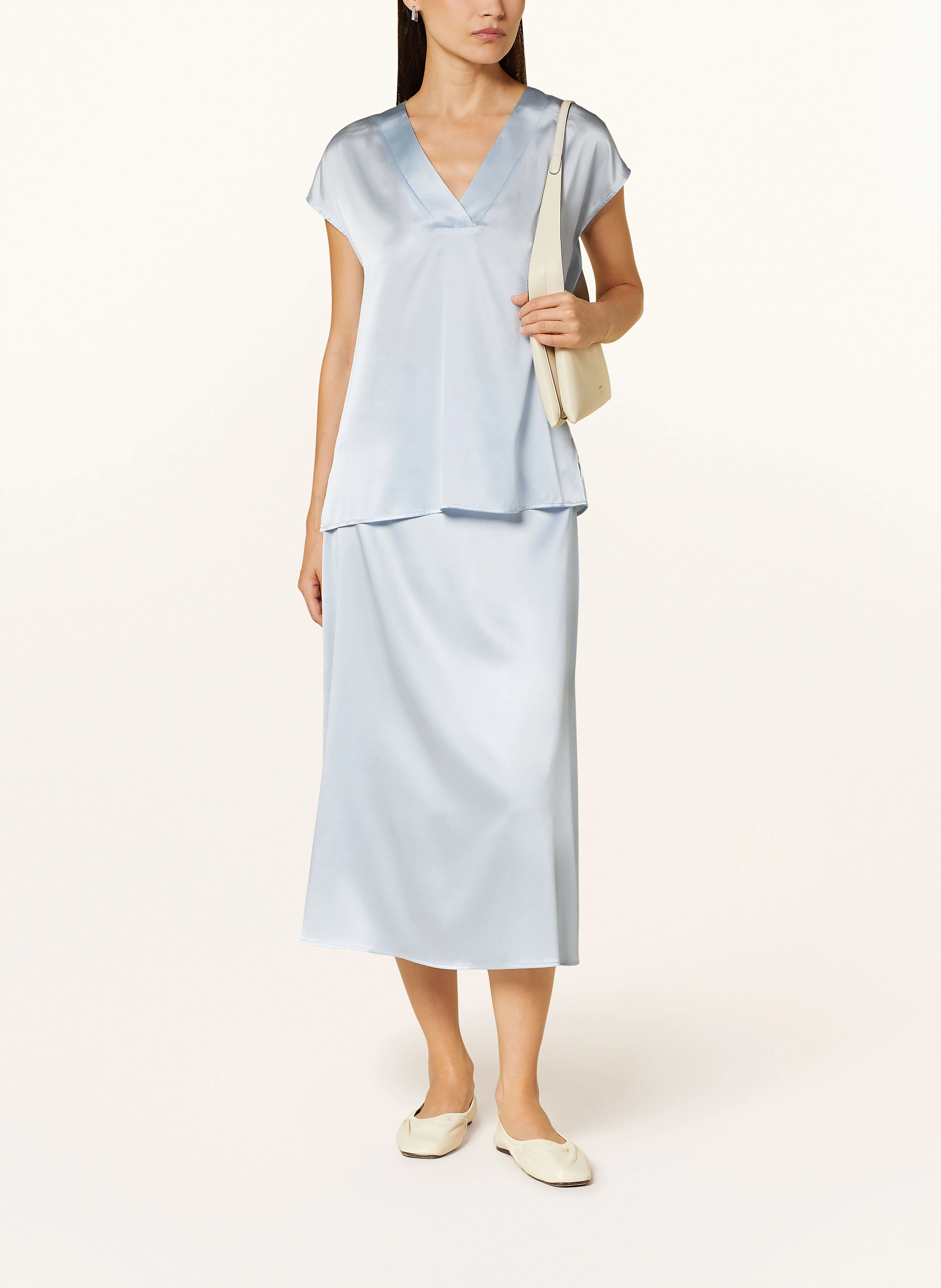 (THE MERCER) N.Y. Blusenshirt aus Seide