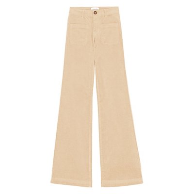 Pantalon femme Sonny Velours MARRON LA PETITE ETOILE