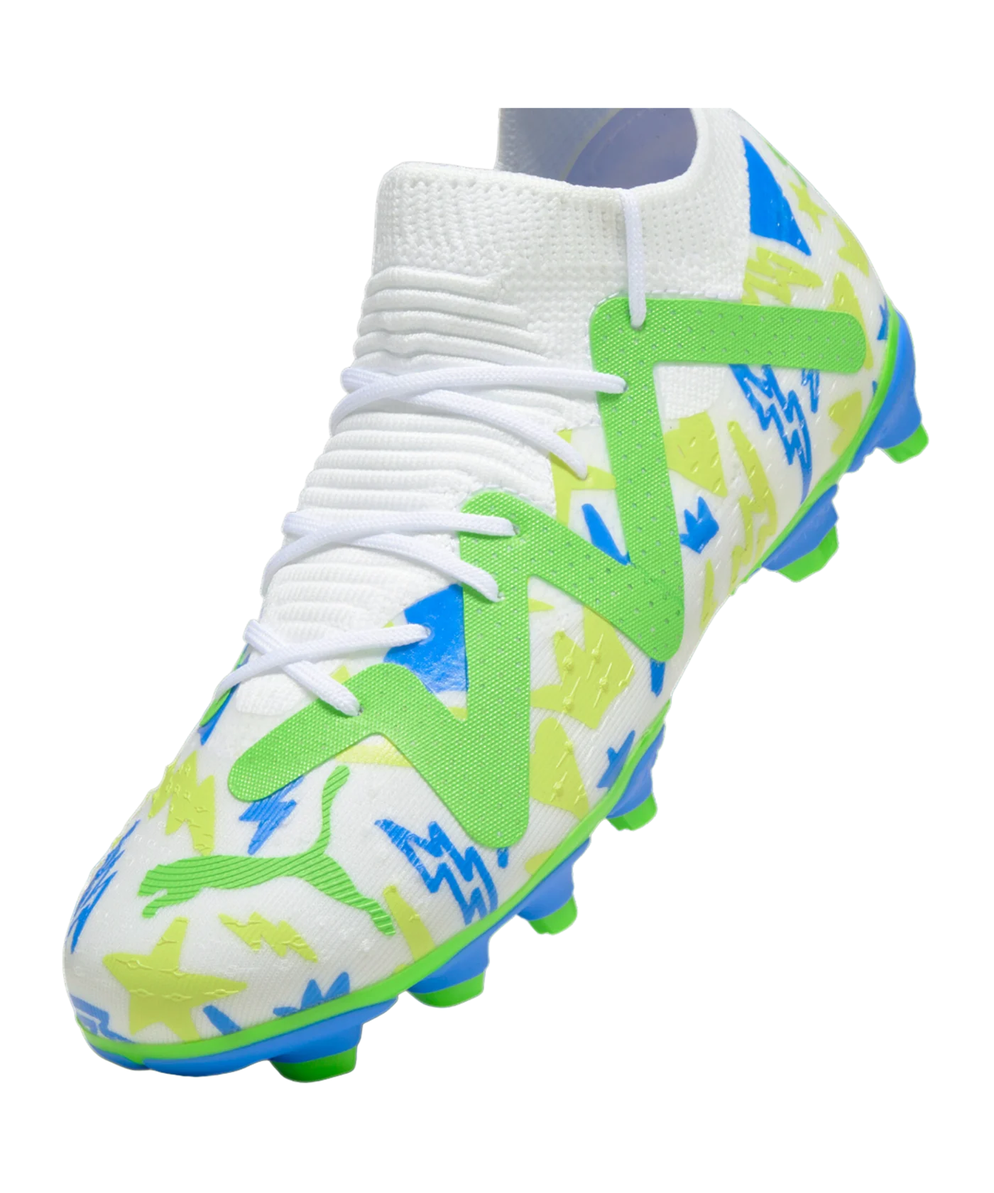 PUMA FUTURE Match FG/AG NJr Jr Kids Weiss F01