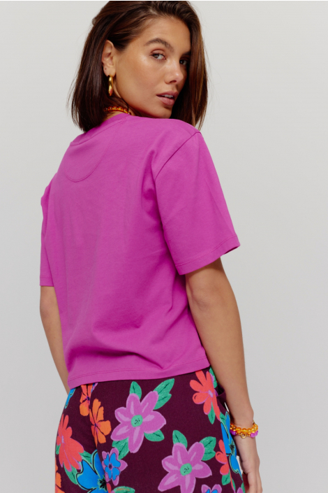 Harper & Yve paarse dames t-shirt