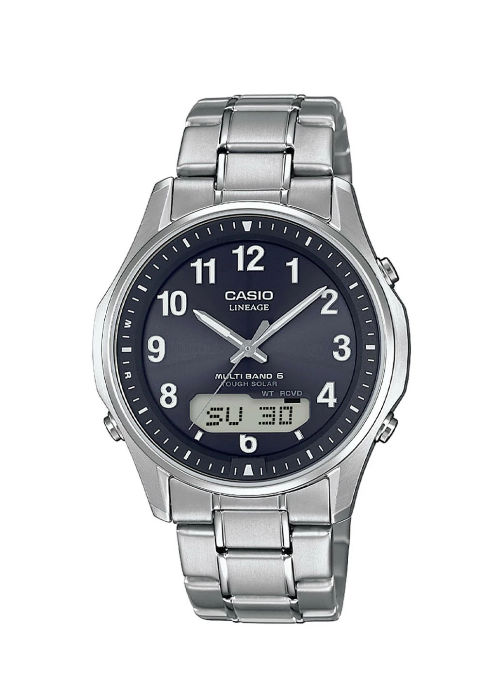 Casio Herrenuhr mit Titanbandgehäuse