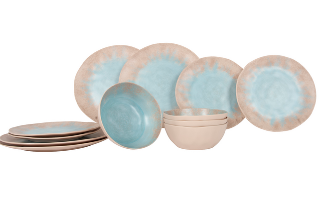 Gimex STO Geschirrset beige 12 tlg.