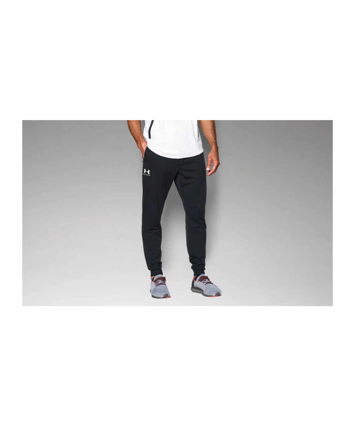 Under Armour Sportstyle Jogginghose Schwarz F001