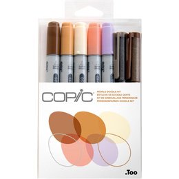 Marqueur ciao, kit de 7 'Doodle Kit Peopel'