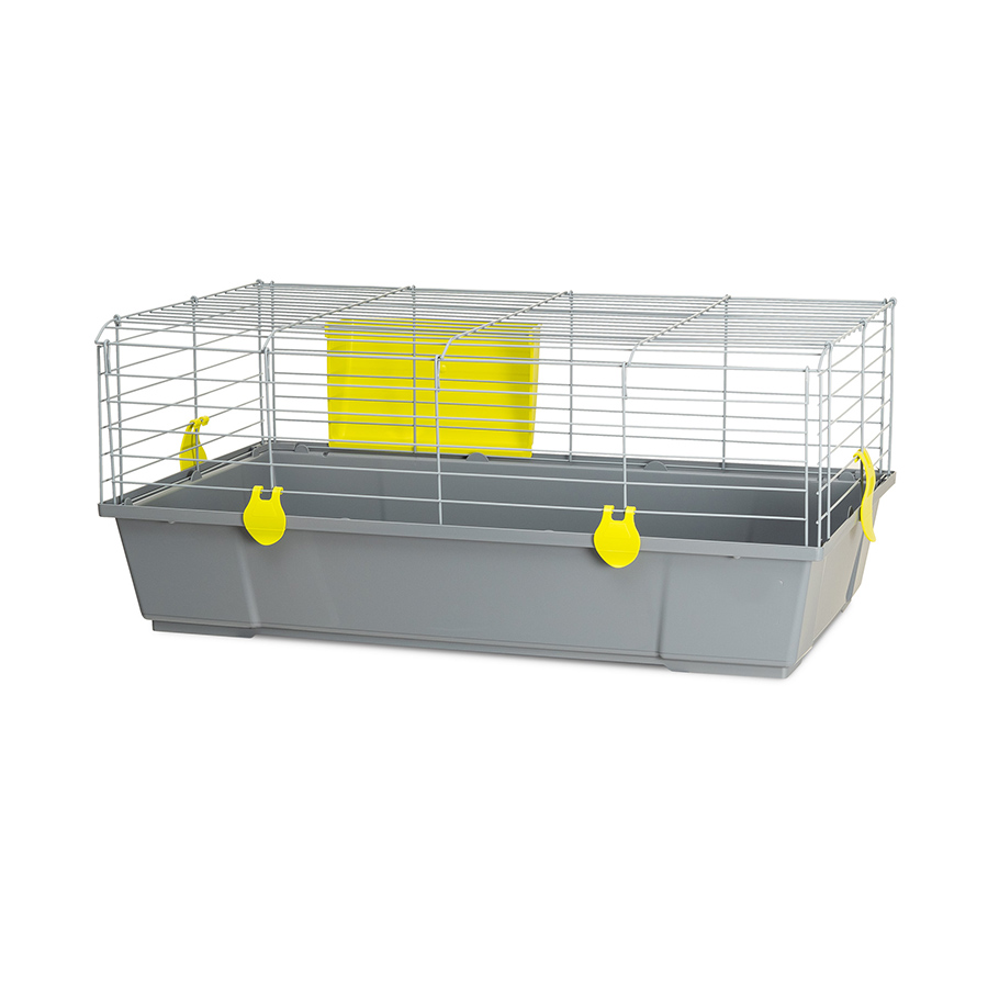 Gaiola verde Small Life Garden para coelhos