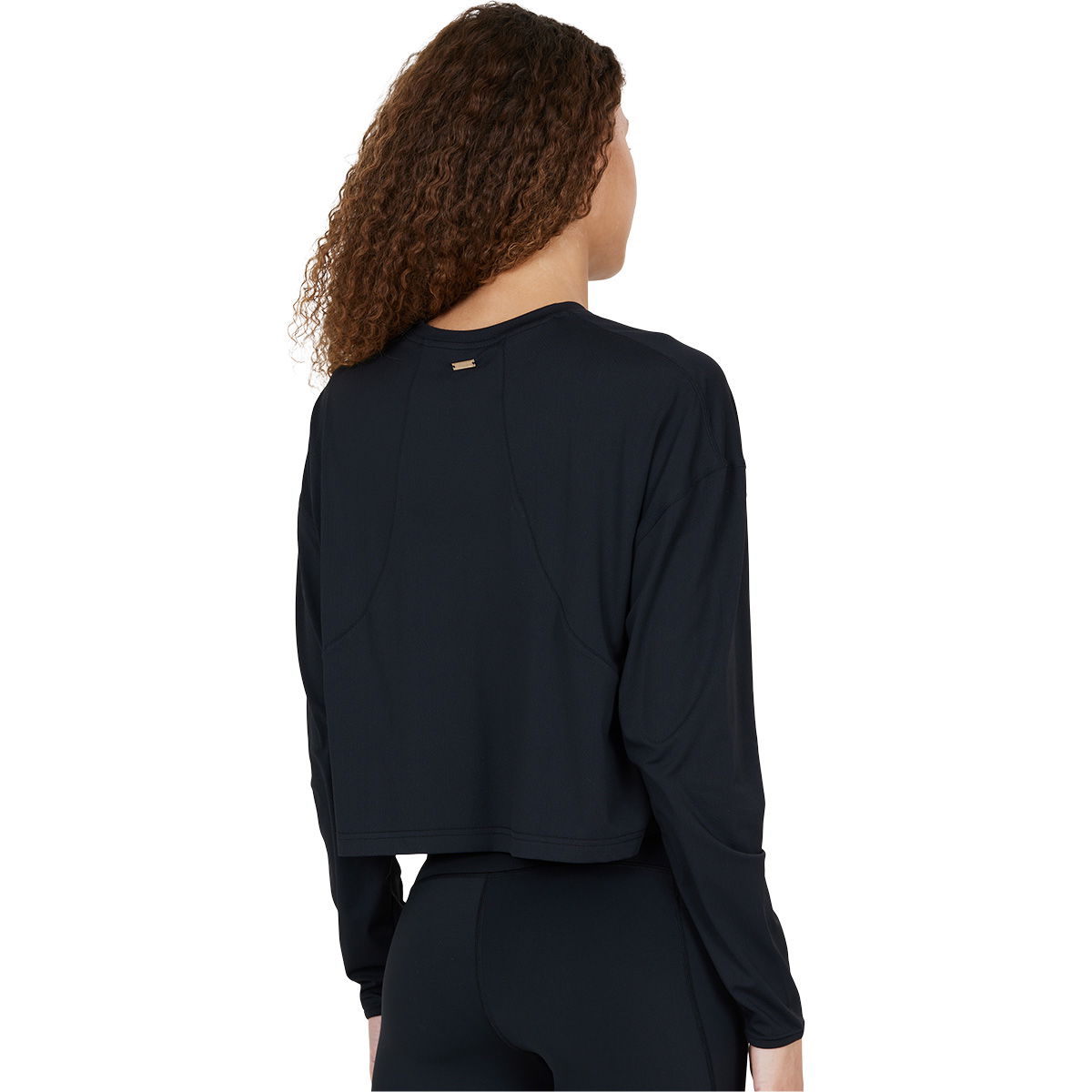 Athlecia Offner Langærmet Crop Top Dame