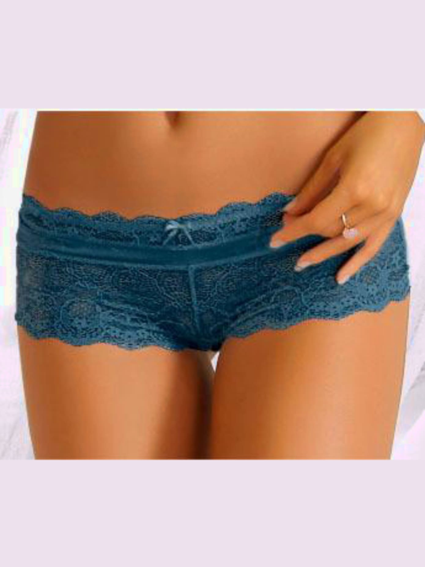 Panty dentelle élastique