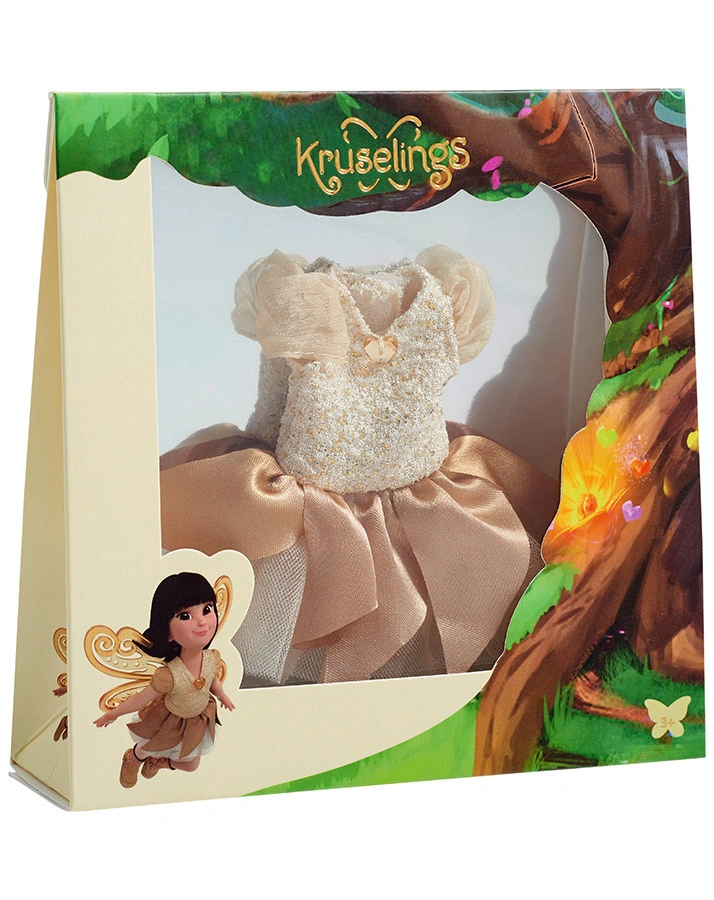 Puppenbekleidung LUNA KRUSELINGS MAGIC OUTFIT in beige